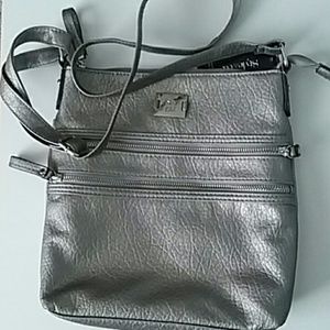 Silver Style & Co Crossbody Purse